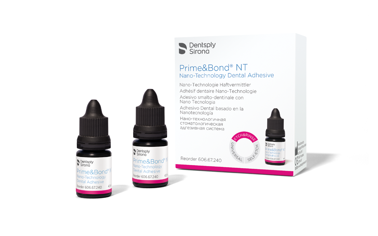 Dentsply Sirona 60667240 Prime & Bond NT Light Cure Refill Kit 4.5 mL Dentsply Sirona 60667240 Prime & Bond NT Light Cure Refill Kit 4.5 mL